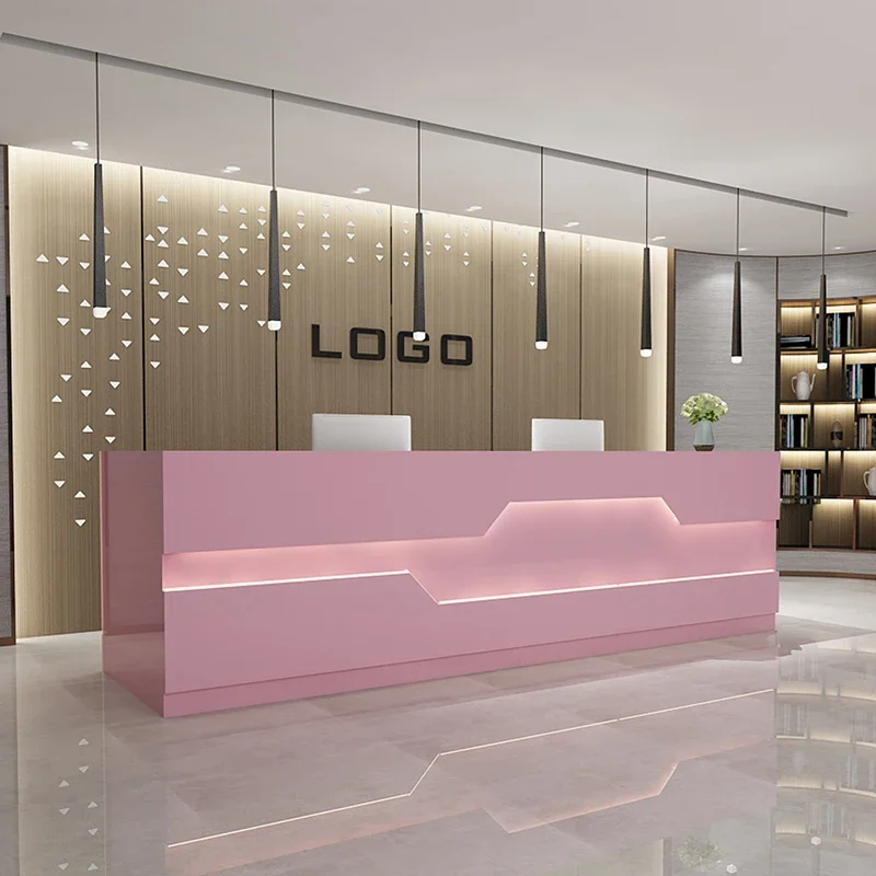 Reception Desks Display Modern Beauty Commercial Furniture