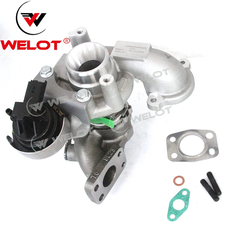 49172-03000 Td02 Bilanciato Completo Turbina 9804945280 Turbocompressore Per Peugeot 208 1.6 Hdi 75 Fap Dv6Fd 2015/04