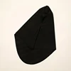 Malay Double Chin Undercap Muslim Women Solid Color Inner Scarf Islamic Instant Hijab Ladies Cap Crystal Hemp Bonnet Hat 80*55cm 5