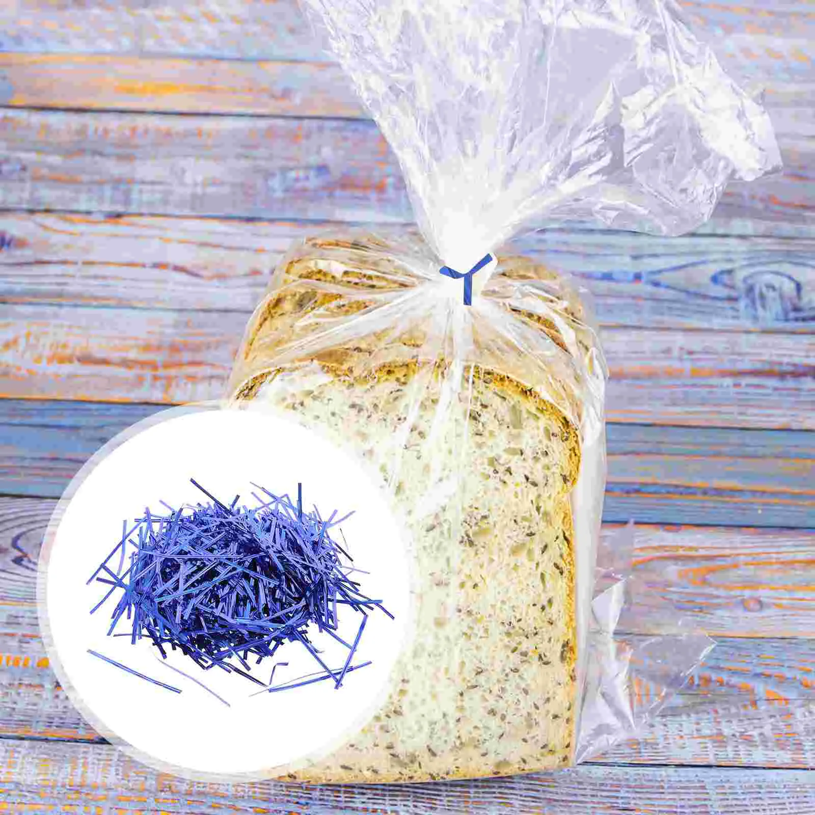 800pcs 10cm Colorful Metallic Ties for Bread Candy Party Bags Gifts Packaging Eco Friendly PET Iron Wire Easy Tie Untie Festive