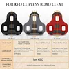 BUCKLOS for LOOK Keo Cleats Float Road Cycling Shoes Pedal Cleats for Look Keo Bike Self Locking Pedal Plate 4.5/9 Degree 1/2pc 3