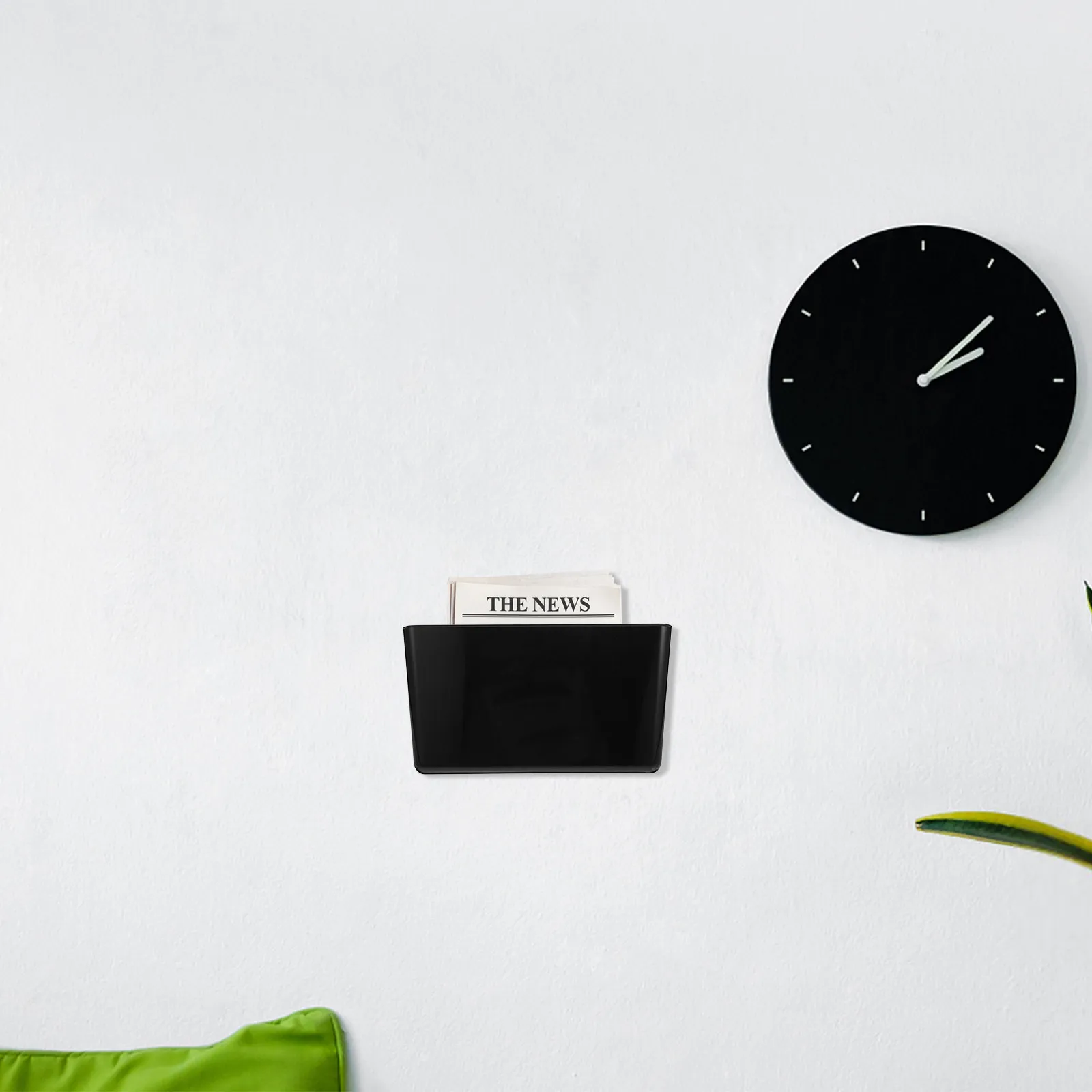 벽걸이 파일 홀더 플라스틱 벽걸이형 정리함 사무실 문서 보관 공간 절약 파일 랙 폴더