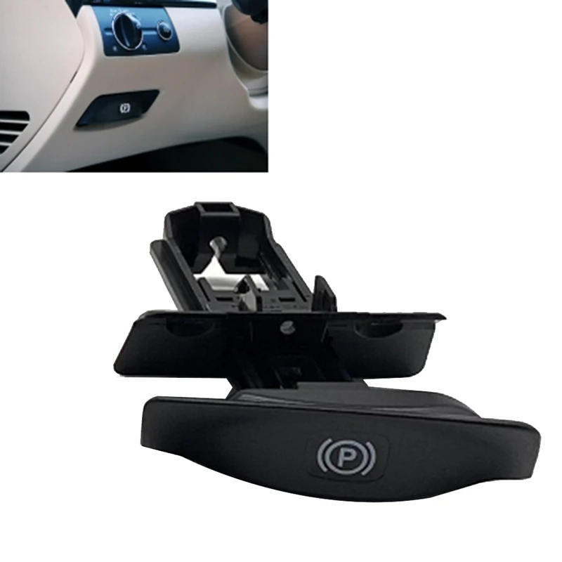 Car Handbrake Switch Assembly Parking Brake Release Handle With Base For Mercedes Benz W211 W219 2114270120