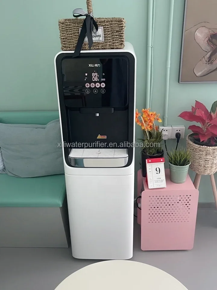 New High-end Listing Hotel Household Compressor Hot and Cold Water Tea Bar Machine Water Dispenser Purifier Filter Electric 220 3