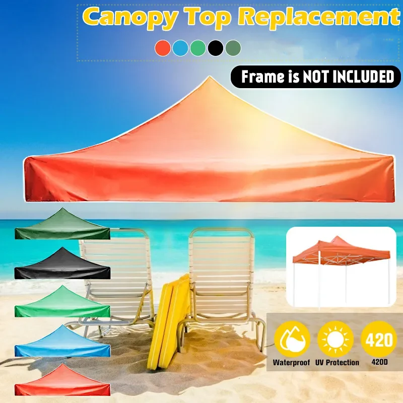 3 Sizes Awning Waterproof Tarp Tent Shade Ultralight Garden Canopy Sunshade Outdoor Camping Hammock Tourist Beach Sun Shelter
