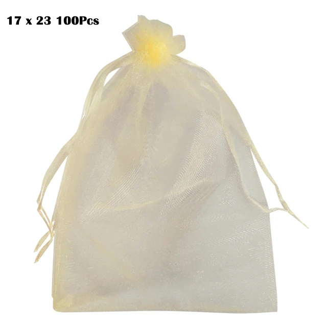 100Pcs Grapes Bags Net For Vegetable Grapes Fruit Protection Grow Bag from OS Mesh Against Insect Pest Control-Bird Home Garden 