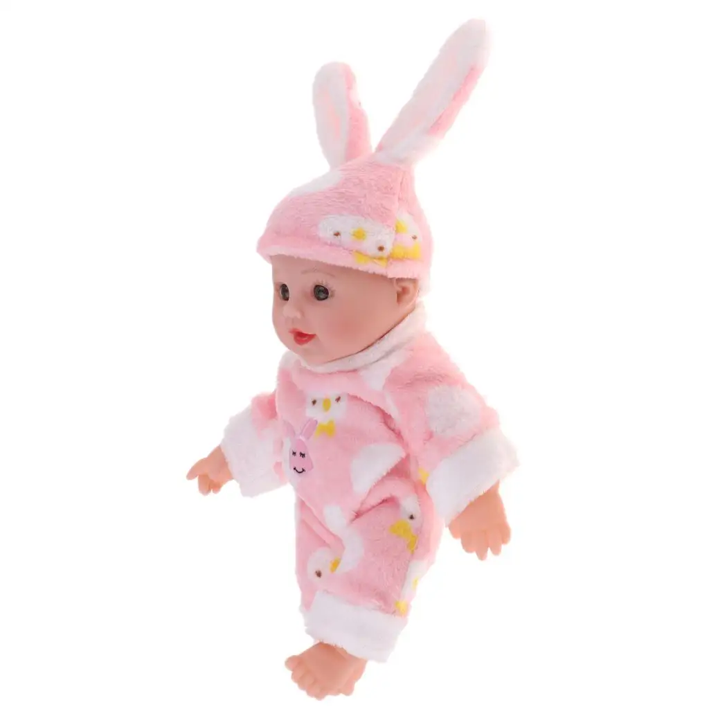 12 ''Full Vinyl Reborn Doll Baby Newborn Doll & Kids Clothes