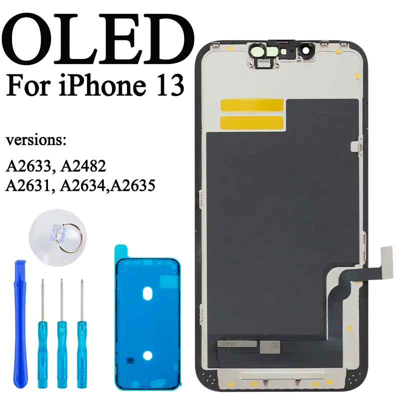 【D22】iPhone13 38519 - DISPLAY LCD FOR IPHONE 13 PRO BLACK (HARD OLED ZY