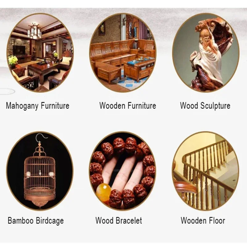 Solid Wood Floor Wax Mahogany Furniture Maintenance Walnut Oil 300ml Solid Wood Anti-crack Care Floor Wax Light Brighten