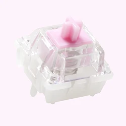 Everglide Siren V3 RGB Linear Mechanical Keyboard Switches, Pre - Lubed with Long Spring and POM Nylon (EG Siren V3 S x35)