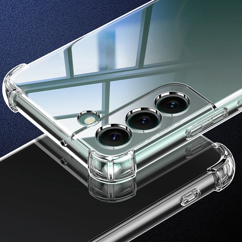 Airbag Shockproof Transparent Silicone Full Cover Case
