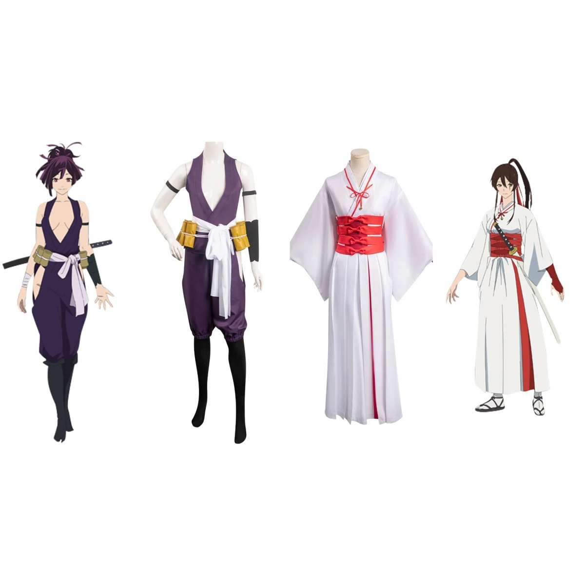 

Yuzuriha Cosplay Women Costume Anime Jigoku Raku Kimono Top Pants Fantasia Halloween Carnival Party Roleplay Disguise Clothes