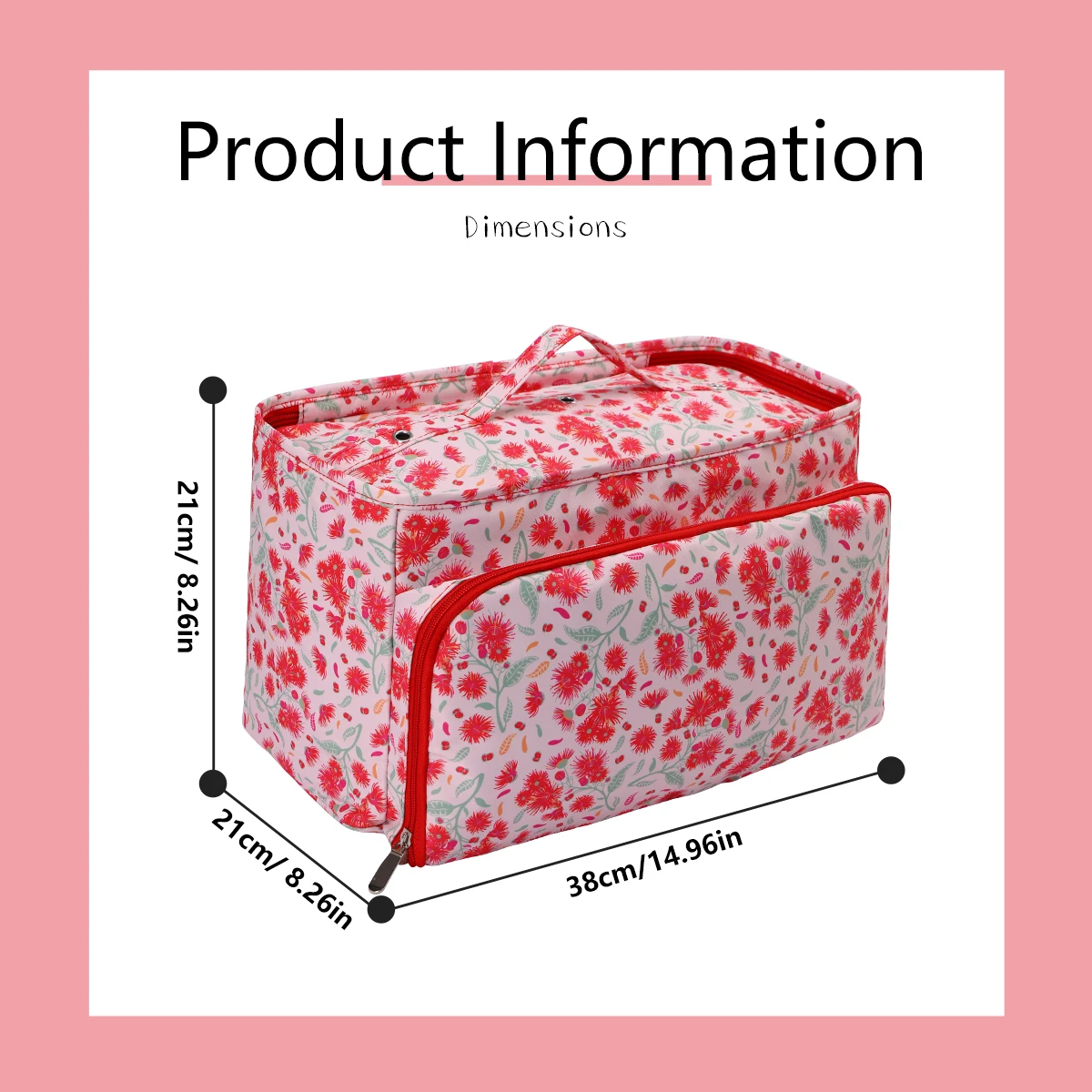 Yarn Storage Bag Yarn Storage Organizer Yarn Storage Bag Dandelion Square Knitting Tote Bag Waterproof Sewing Accessories Storage Bags Christmas Gift