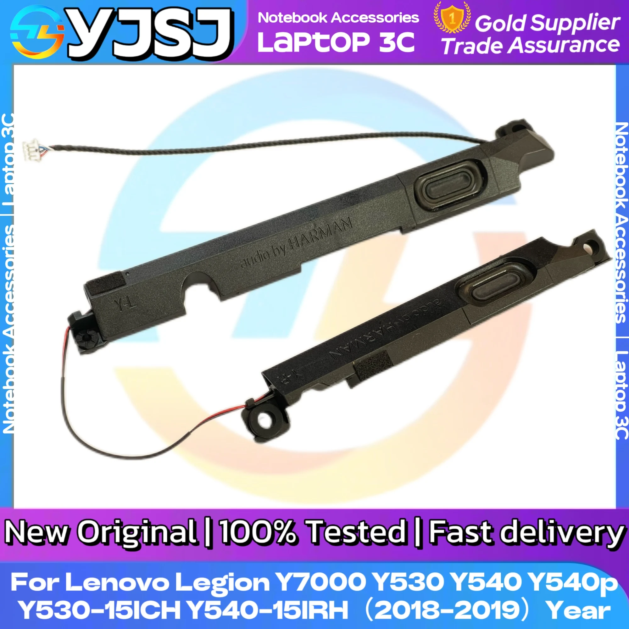 New Original Laptop Built-in Speaker for Lenovo Legion Y7000 Y530 Y540 Y530-15ICH Y540-15IRH (-) Year PK23000QMC0 laptop speaker