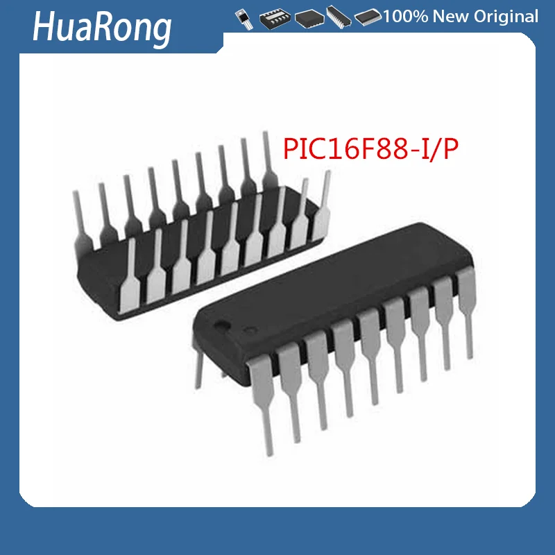 

2 шт./партия Φ/P PIC16F88 16F88 DIP18