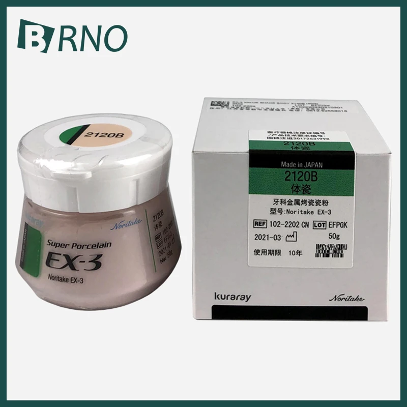 1Bottle Dental Lab Material Noritake EX3 Super Body Porcelain Powder 50g