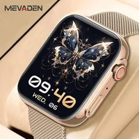 MEVADEN 1.91" AMOLED Screen Bluetooth Call Smartwatch Women Sport Tracker Health Monitor Fashion Smart Watch for Android IOS H32 1