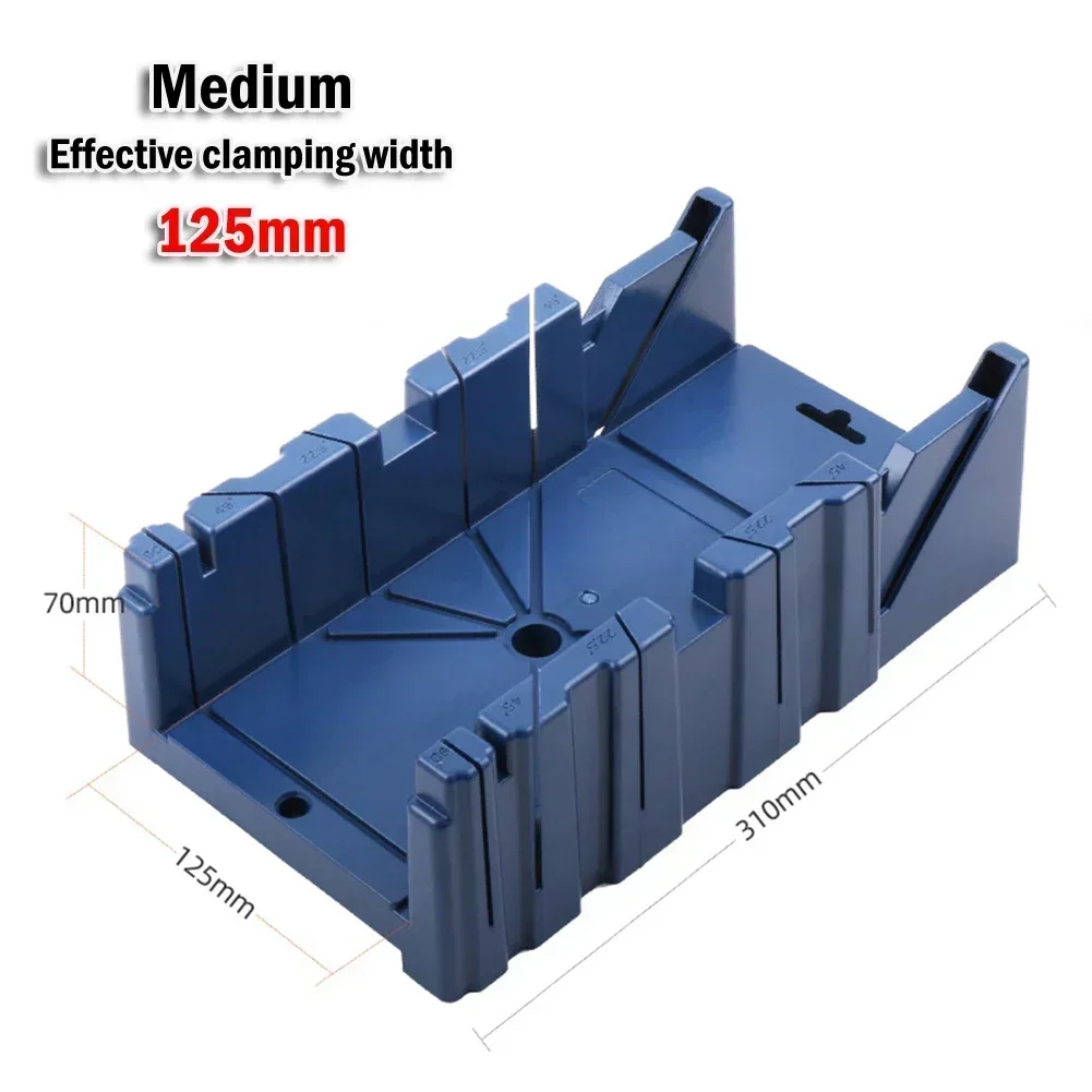 Woodworking Mitre Saw Box 45 Degree Cutting Clamping Cutting Multifunction S/M/L 90 Degree Cutting Top-quality
