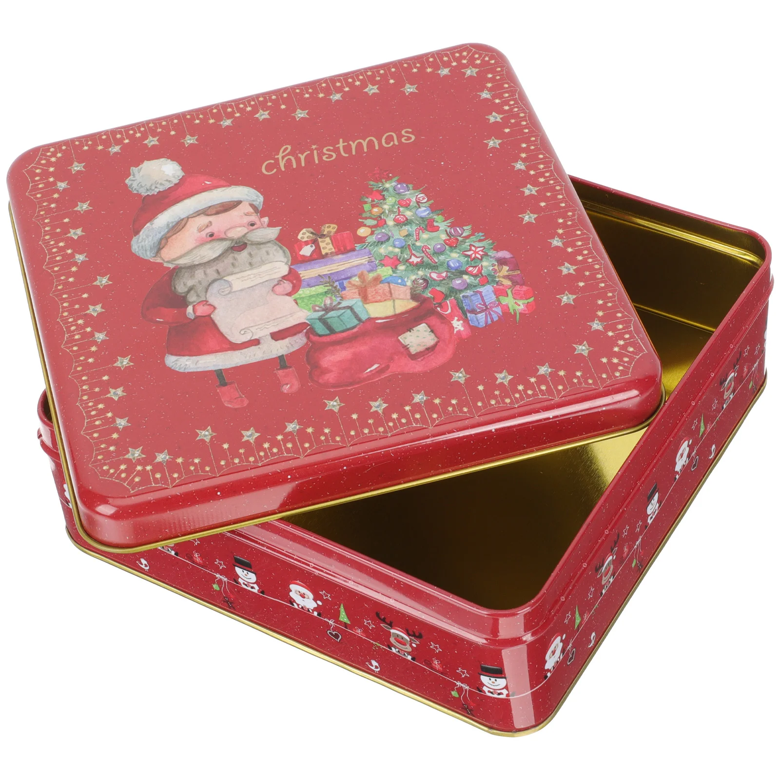 

Food Cookie Boxes Party Favor Boxes Cookie Packing Box Christmas Gift Boxes Christmas Tinplate Box Cookie Gift Boxes
