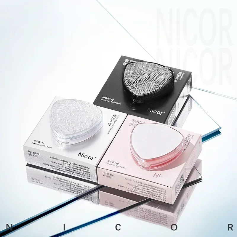 Ladies Light Solid Perfume Portable Female Pocket Balm Perfume Fragrance Tools with Fashionable and Lovely Package for Dating