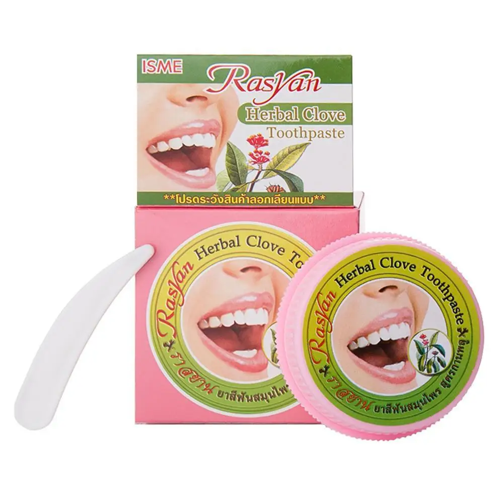Natural Herbal Thailand Toothpaste Powder Tooth Whitening Toothpaste Dentifrice Tooth Paste Mint Oral Clean Care 25g tooth powder