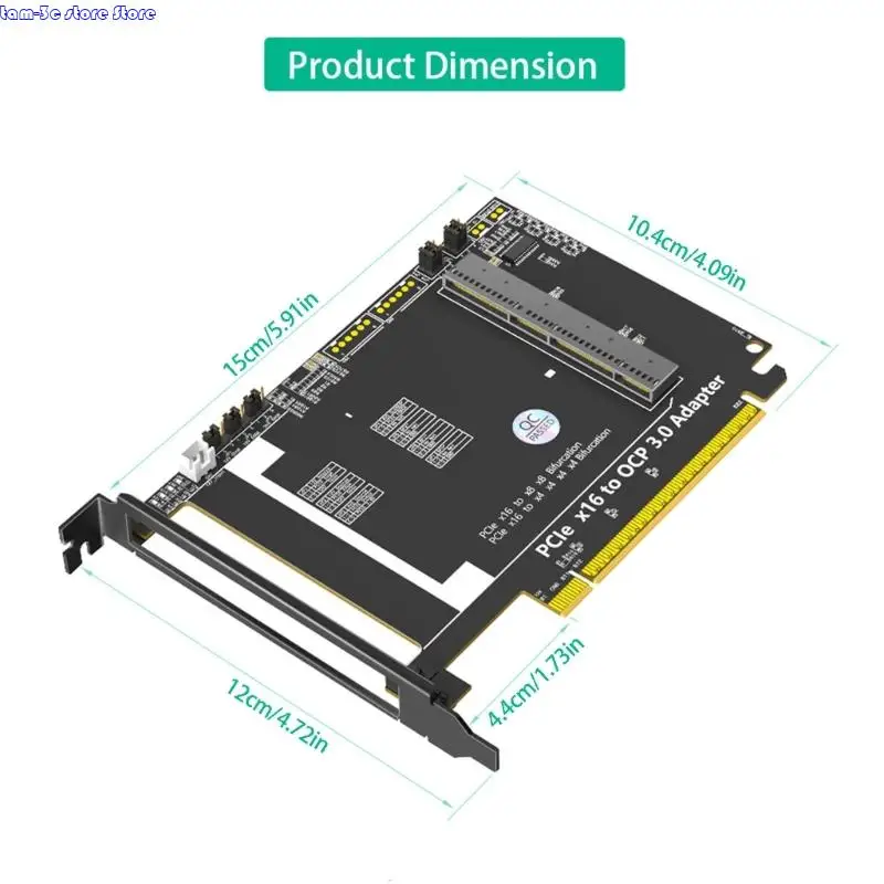 워크스테이션 D0UA용 유연한 OCP NIC3.0 PCIe 5.0 X16 네트워크 카드 어댑터