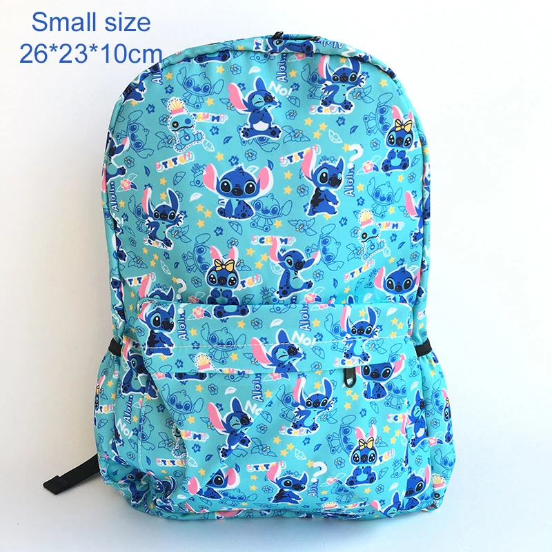 3PCS Fashion Cute Stitch Backpack Children Bookbag School Backpack