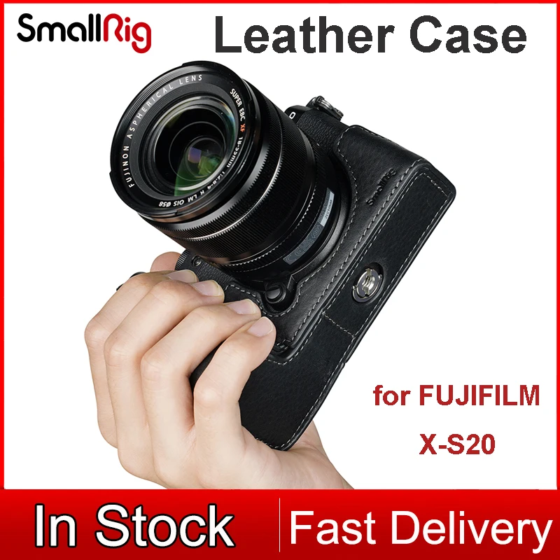 Smallrig Leather Case For Fujifilm X-S20 Half Case Retro Pu Leather Protect Camera Cover Case Camera Accessories Bags 4232