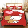 Bubu and Dudu Printing Digital Printing Bedding Set Duvet Cover Comforter Bed Single Twin Full King Queen Size Bedding Set Kids 3