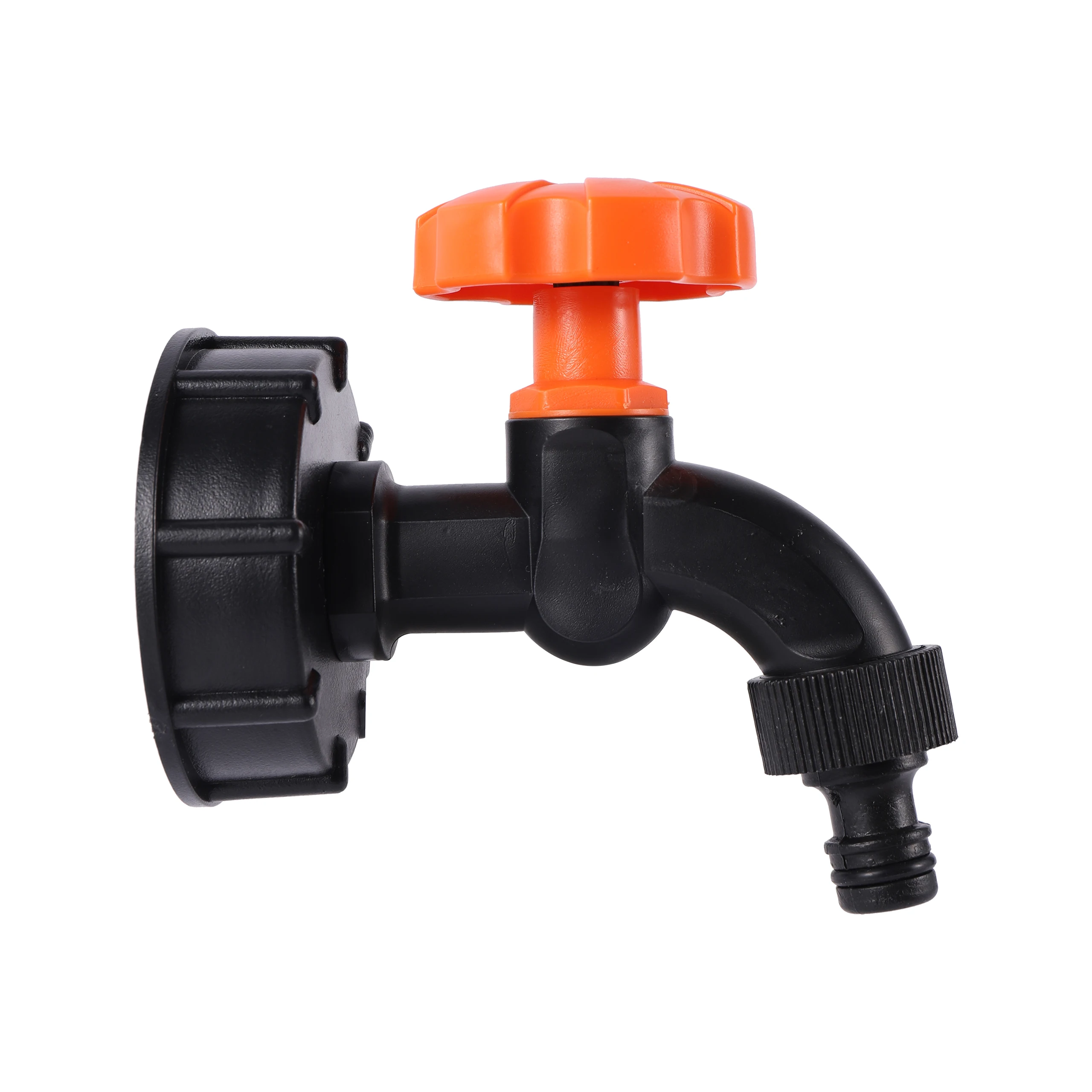 S60X6 IBC Tank Adapter 1/2"Thread  Faucet Garden Hose Faucet Lengthen Connector Water Tank Adapter Fittings 1Pcs