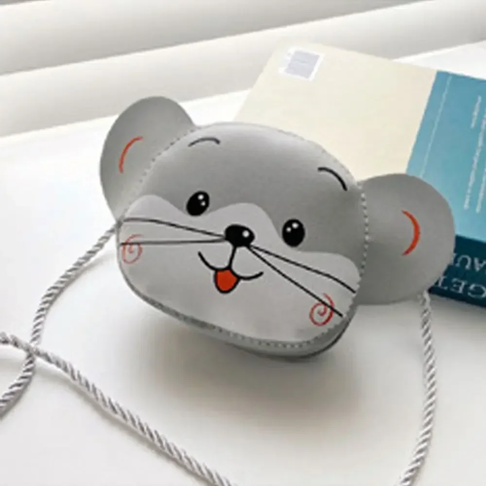 Mini Crossbody Bag for Children Cute Cartoon Animal Rabbit Baby Girls Shoulder Bags Boys Kids Small Coin Purse Handbags Wallet