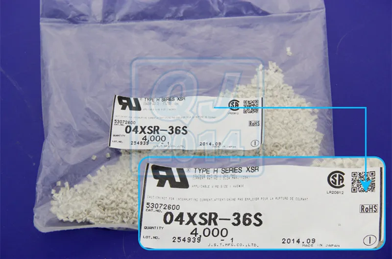 

10 шт./лот 04XSR-36S новый оригинальный разъем JST
