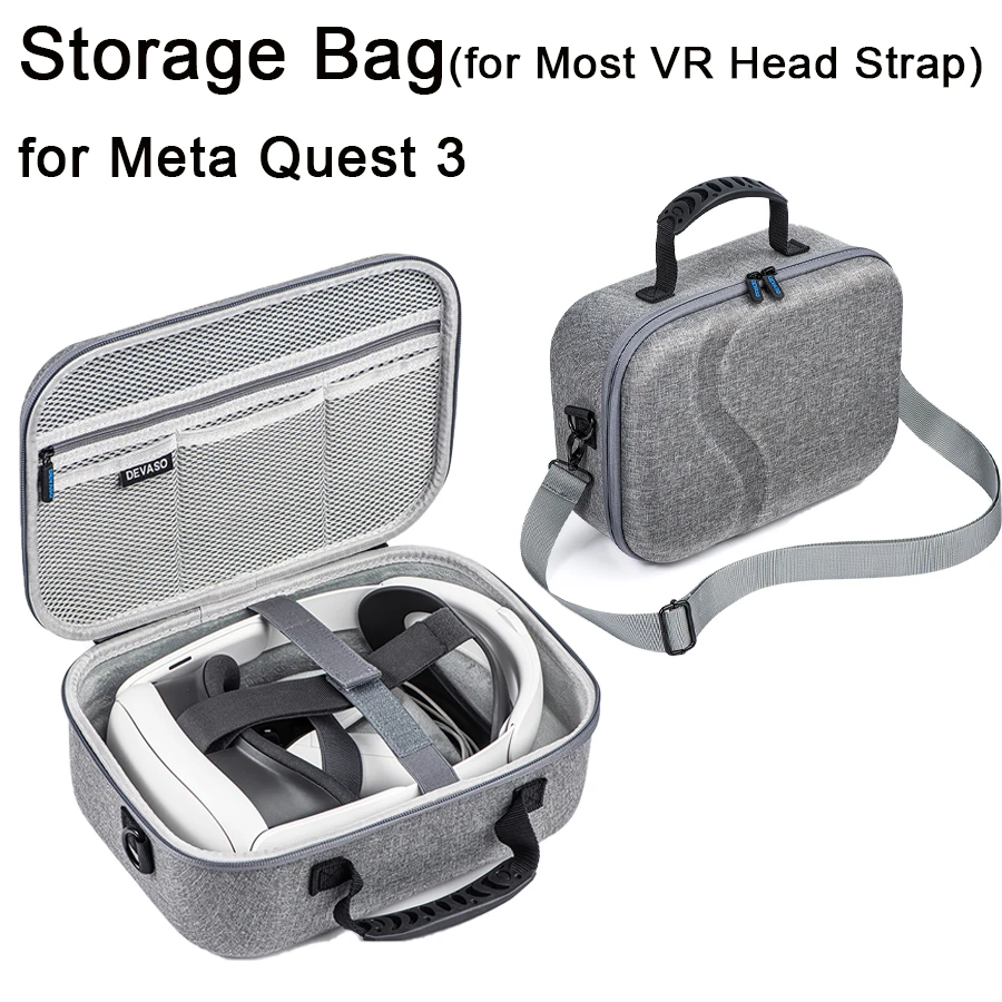 thumbnail image 2 of IGRL Case For Eta Quest 3, Hard Shell Carrying Case Copatible With PS 2 of 9