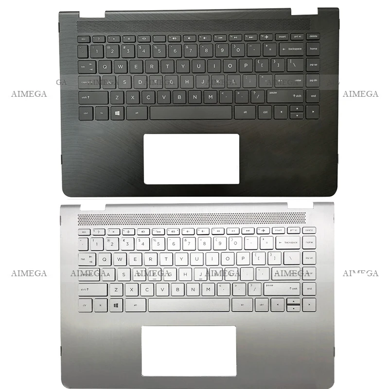 

Для струйного принтера HP Pavilion X360 14 м 14-BA 100TX 048TX 114DX 015DX Ноутбук Упор для рук верхний чехол US клавиатура с подсветкой 924117-001 924115-001 аккумулятор большой емкости