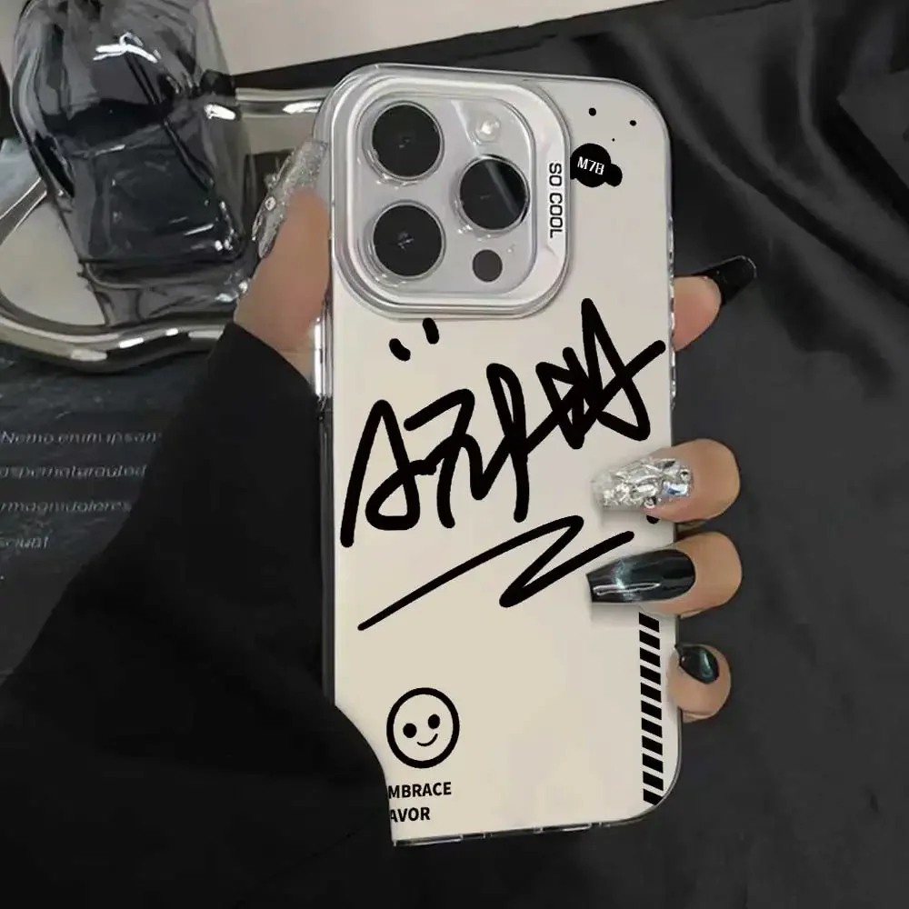 Stylish Silver IMD Phone Case - New Design Cover
