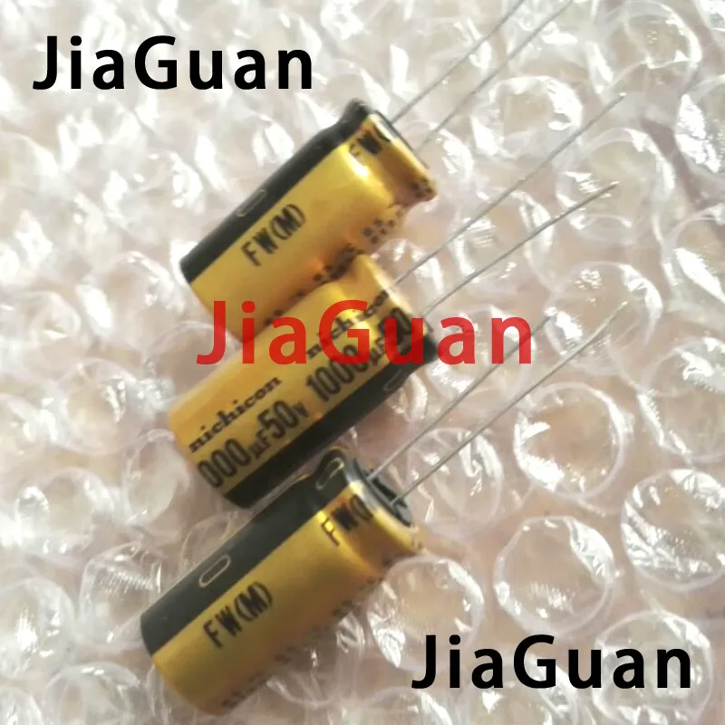 

10pcs NEW NICHICON FW 1000UF 50V 12.5X25MM audio Electrolytic Capacitor 50V1000UF filter amplifier 50V 1000UF 1000UF/50V