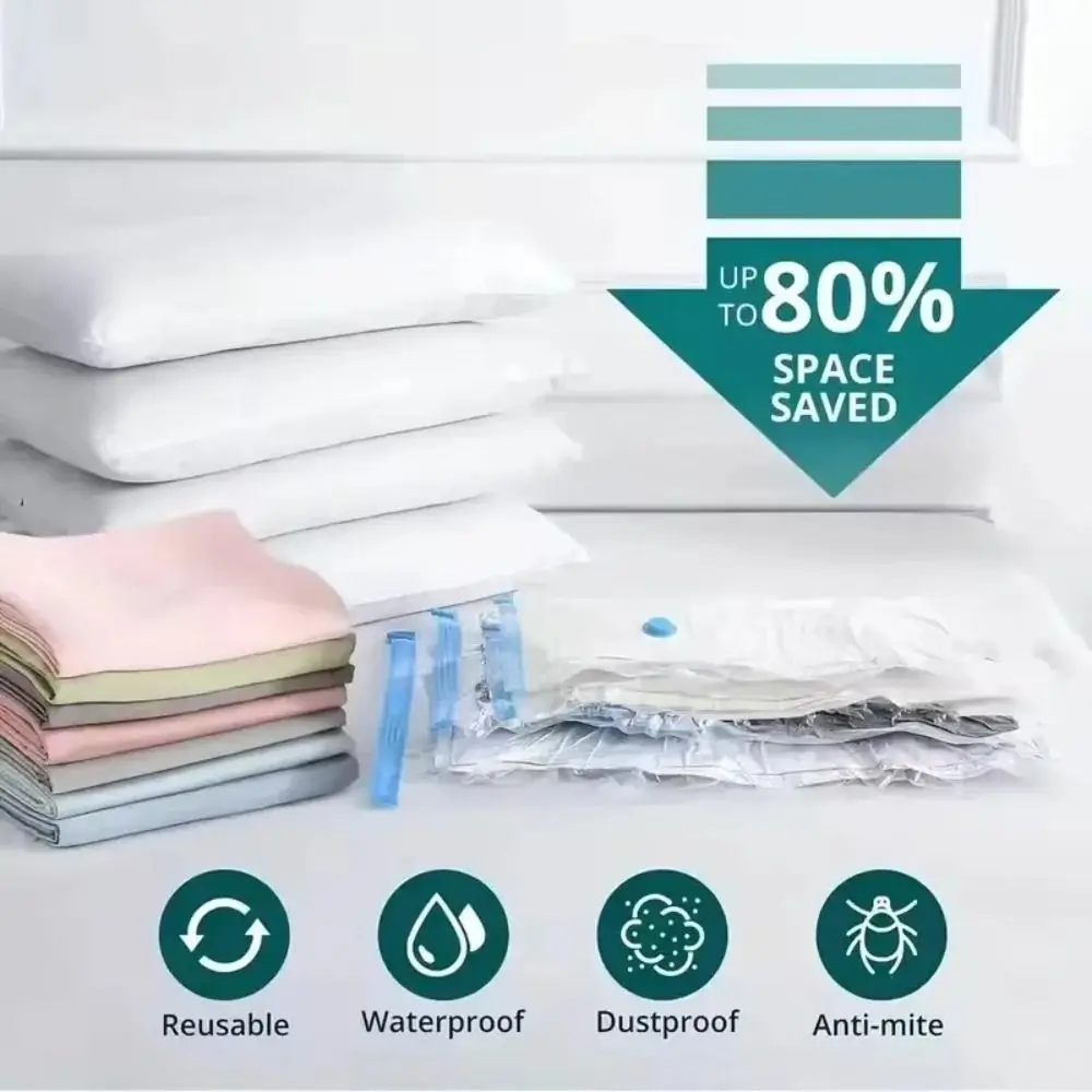 ABS Compressed Bag Electric Pump Space Saving Inflatable Electric Vacuum Bag Pump Powerful Labor Saving