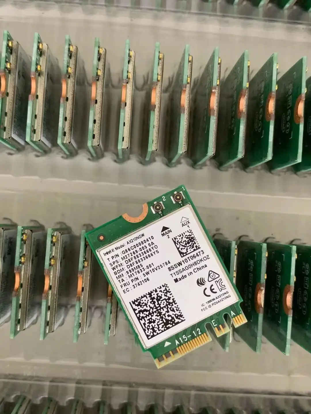 Banda Dupla 2.4gbps Intel Wi-fi 6e Ax200 Ax200ngw 802.11ax ac Mu-mimo 2x2 Wifi Módulo Ngff M.2 Bluetooth 5.1 Placa de Rede - Imagem 4