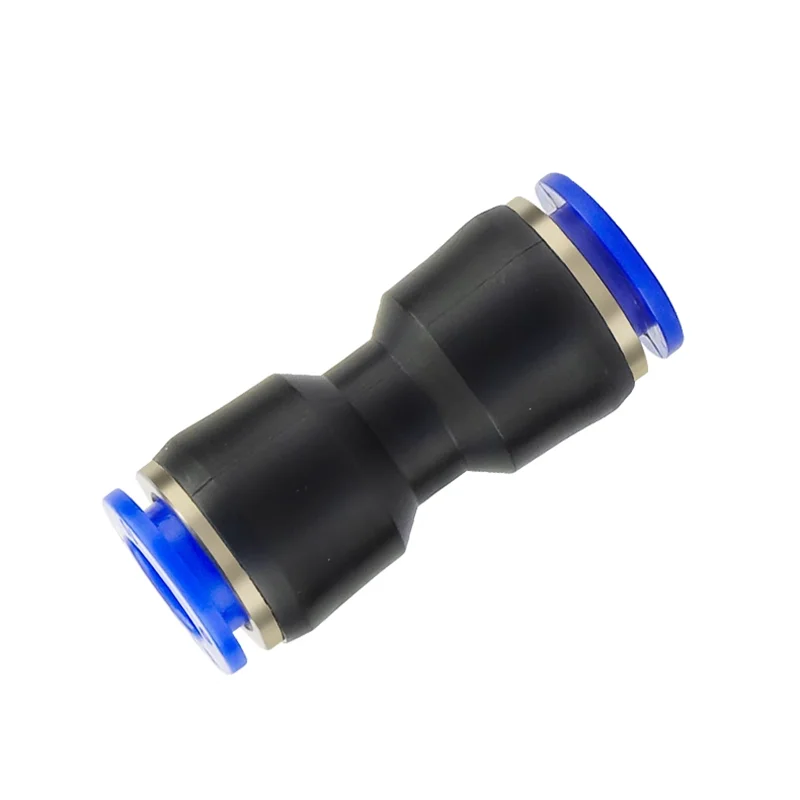 Pipe Fitting 5PCS 4mm 6mm 8mm 10mm 12mm 14mm 16mm Hose Tube Union Straight One Touch Air Pneumatic Push In Quick Pipe Fitting Reducer