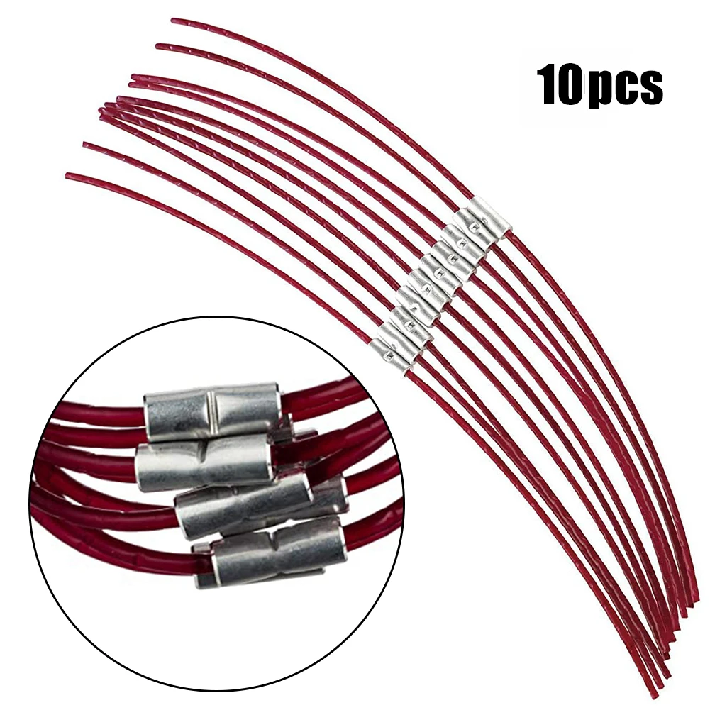

10pcs For BOSCH ART 30 26cm F016800181Strimmer Grass Trimmer Spool Line Outdoor Power Equipment Parts & Accs