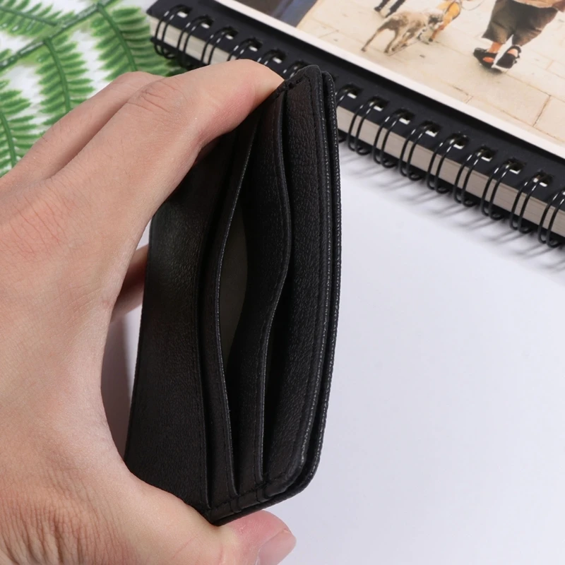 

Кошелек для кредитных карт, RFID-блокировка, тонкий держатель для карт, деловой подарок, чехол для денег из искусственной кожи и