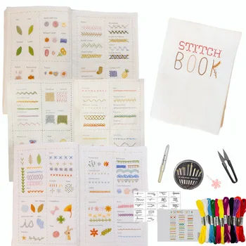 Beginner Embroidery Stitch Pattern Book – DIY Sewing Guide 1