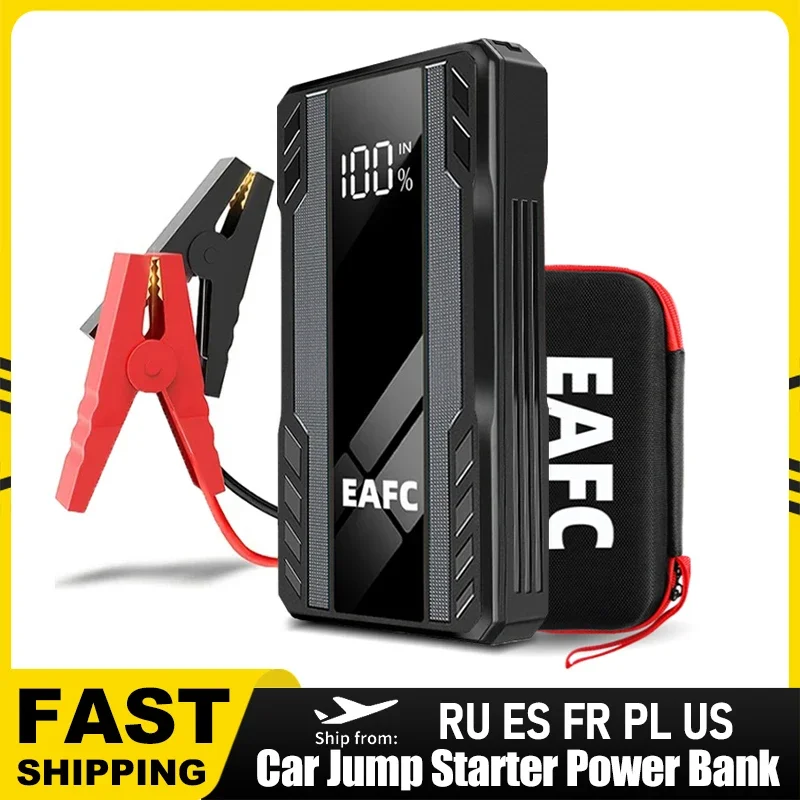Portable Car Jump Starter 1000A Power Bank 12V 12000mAh Auto Emergency Battery Booster Charger Car Starting Device SOS LED Light car jump starter jump starter car battery charger portable battery charger