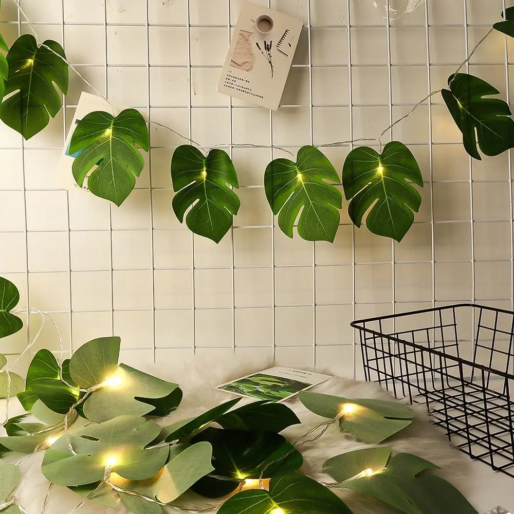 

Hanging Battery Operated for Home Bedroom Garden LED Garland Fairy Lights Leaves Light String Lights Wedding Decoration