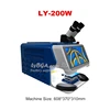 Touch Screen Laser Welding Machine For Jewelry 200W 100W Ring Pendant Micro Laser Soldering Welder With CCD Microscope 220V 110V 1