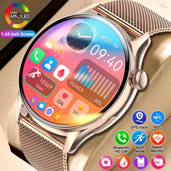 2025 AMOLED Ladies Smartwatch