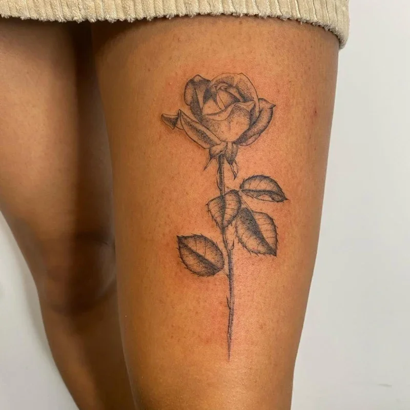 

Временные тату-наклейки Heallor, 1 шт., черная Роза, на руку, талию, боди-арт, водонепроницаемые искусственные татуировки, перо, цветок, переводные наклейки для женщин и девочек