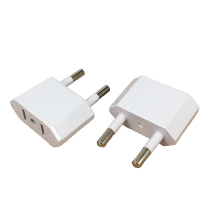 1Pcs EU Travel Power Adapter American China US To EU Euro European Type C Plug electric Adapter AC Electrical Socket Outlet plug adapter