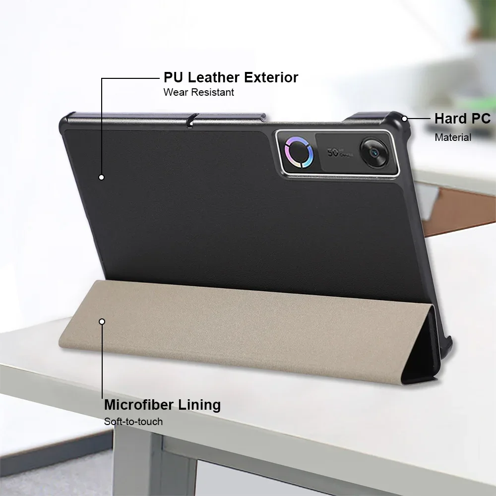 Premium PU Leather Flip Protective Case