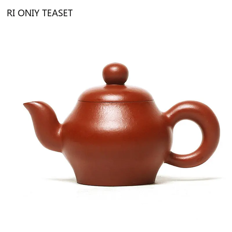 

90ml Yixing Authentic Small Capacity Purple Clay Teapots Handmade Tea Pot Raw Ore Dahongpao Mud Kettle Chinese Zisha Tea Set